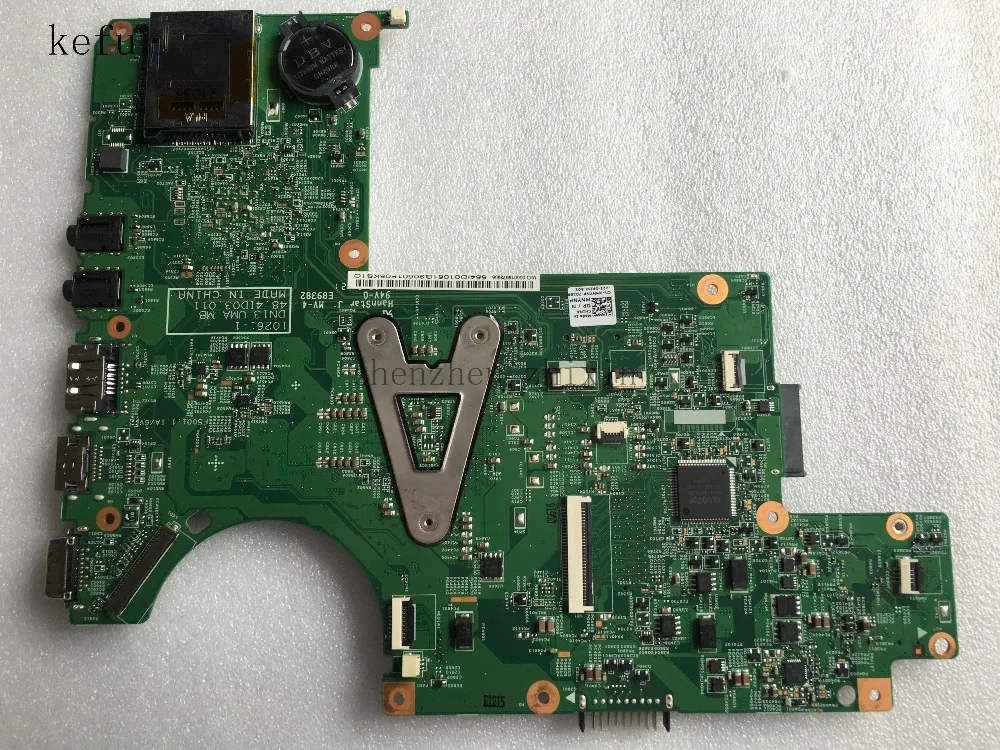 KEFU для Dell Vostro 3350 материнская плата ноутбука PGA989 HM67 DDR3 CN 0MNYNP 48.4ID03. 011 тест