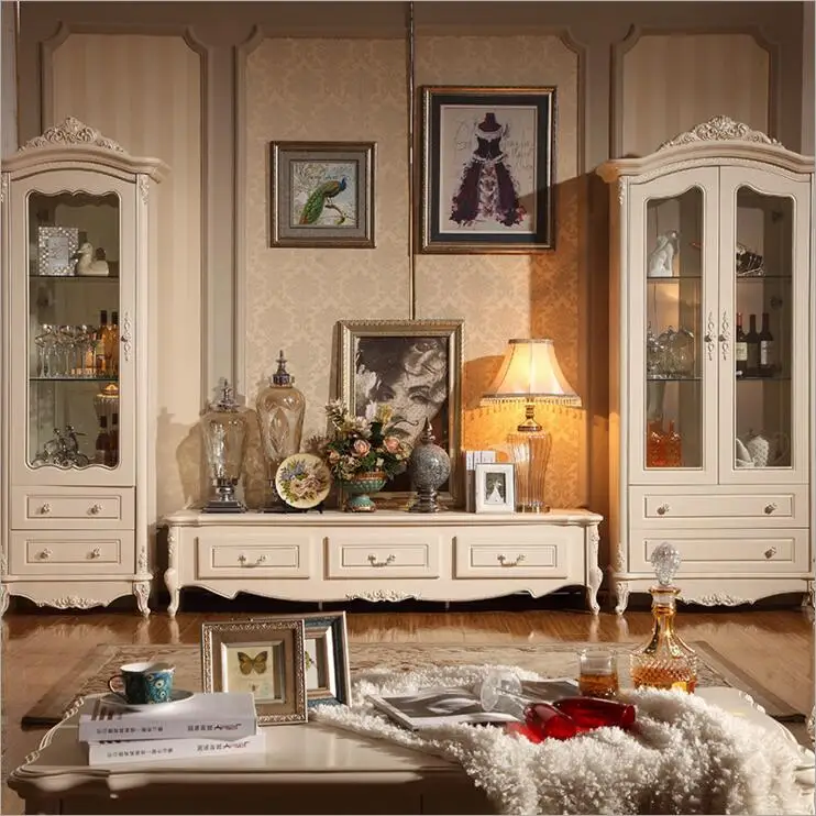 Современная Деревянная мебель для гостиной стойка ЖК телевизора o1155|furniture