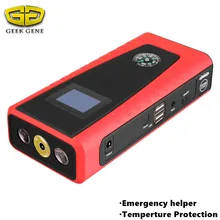 Аварийное сохранение пусковое устройство для выживания большой размер компас Дикий портативный внешний аккумулятор 12 В защита питания пусковое устройство