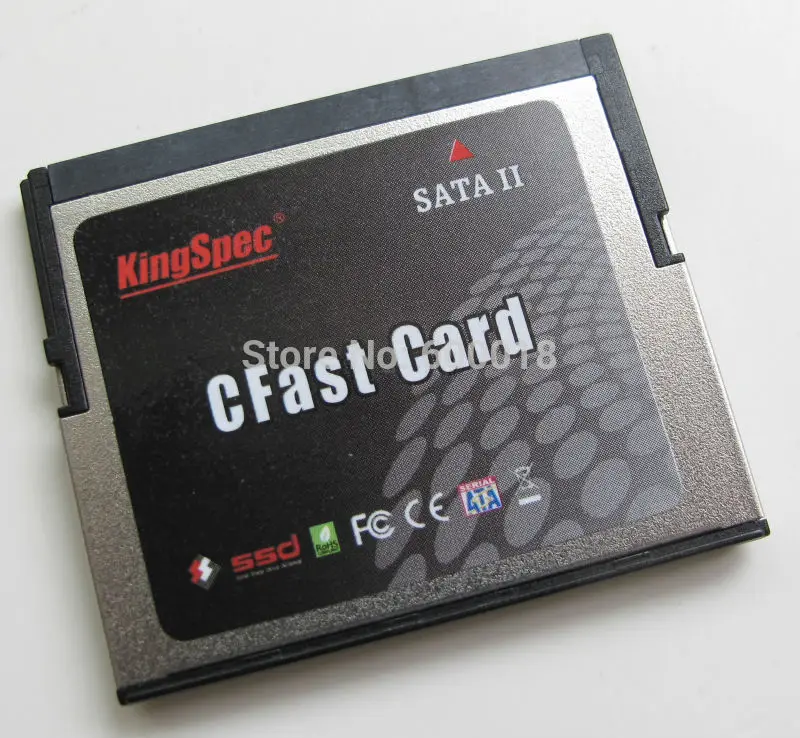 Kingspec 7 + 17 pin CFAST карты памяти SATA 2 SSD 4 ГБ 8 16 32 64 128 2-канальное MLC промышленное
