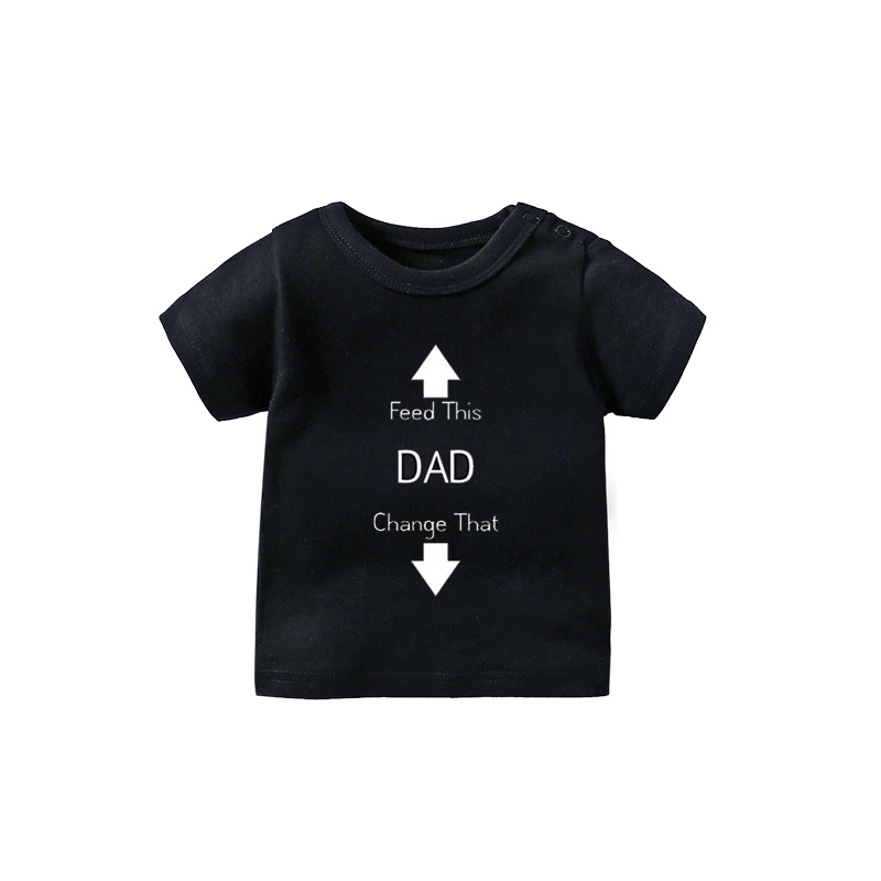 Culbutomind feed this baby футболка милая детская одежда для маленьких девочек и мальчиков |