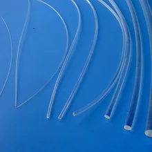 Cabo lateral transparente 5mx, fibra óptica sólida com brilho de plástico, pmma, diâmetro de 2mm/3mm/frete grátis 5mm/6mm/8mm/10mm