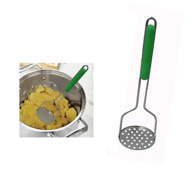 Potato Masher Ricer Press Mashed Potatoes Stainless Steel Crushing