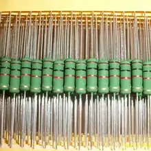 100 шт. 3 Вт 39R 47R 51R 56R 39ohm 47ohm 51ohm 56ohm 39 47 51 56 5x15 малая металлооксидный пленочный резистор Цвет кольцо резистора R Ом