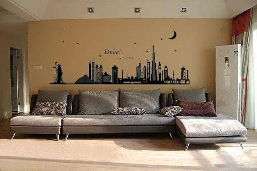 aliexpresscom buy new fashion diy home decoration dubai silhouette luminous paste pvc removable wall stickers home decor romantic from reliable sticker - Home Decor Dubai aliexpresscom buy new fashion diy home decoration dubai silhouette luminous paste pvc removable wall stickers home decor romantic from reliable sticker - Home Decor Dubai