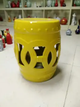 

Jingdezhen Garden porcelain drum stool ceramic stool bathroom stool for dressing table chinese antique chinese porcelain stool