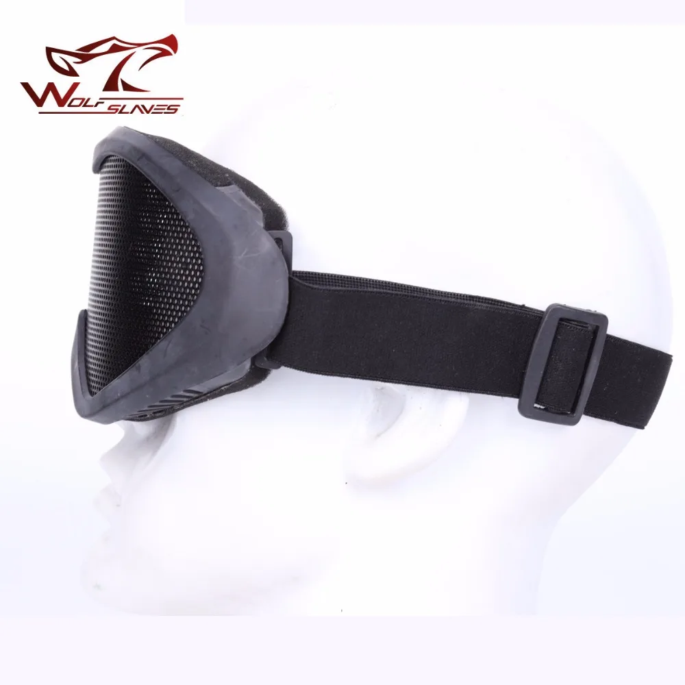 UV400 тактические сетчатые очки Пейнтбольные сетчатые солнцезащитные очки страйкбол открытый все включено глаза защитные шестерни Охотничьи аксессуары