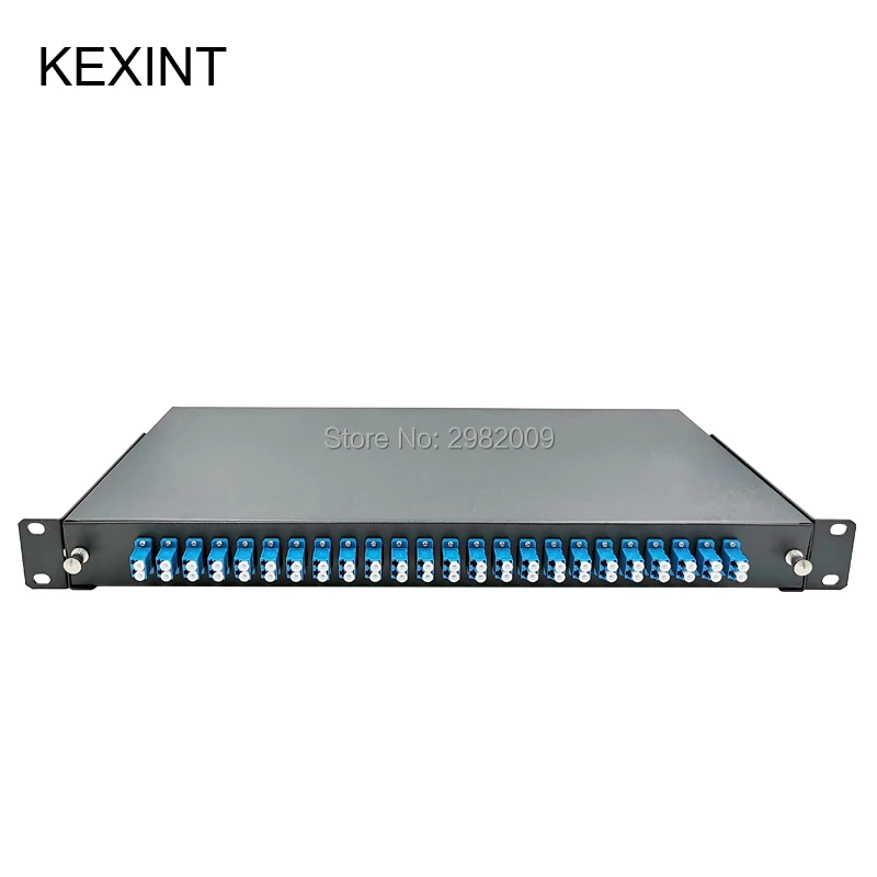 1u ''Rackmount волоконно-оптическая 24 коммутационная панель, порты: оптический кабель Тип Ящика Клеммная коробка