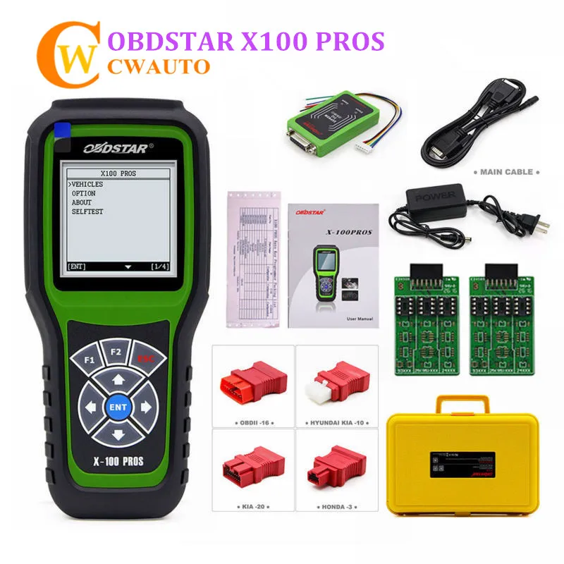 OBDSTAR X100 PROS OBD2 ключевой программатор C + D E Тип Поддержка иммобилайзера коррекция