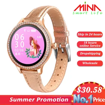 

M8 Women Smart Watch Wristband IP68 Waterproof Lady Smart Band Heart Rate Monitor Fitness Tracker Health Bracelet Wristwatch