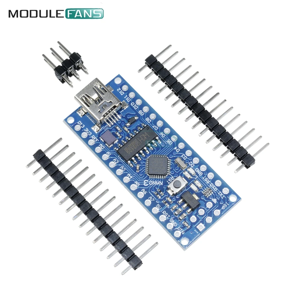 Микроконтроллер Nano V3.0 ATmega168 CH340G CH340 интерфейсная плата Mini USB UART модуль