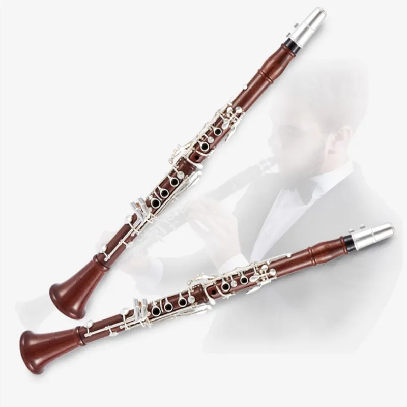 

Composite Professional Bb 17 Keys Rosewood Body Silver Keys Clarine