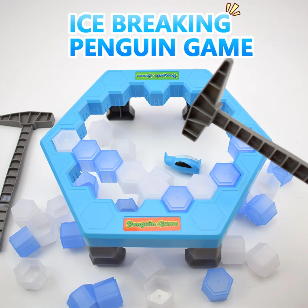 Huanger Ice Breaking забавные игрушки для родителей и детей семья спасать пингвина