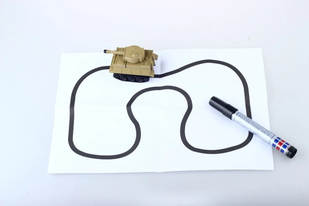 

inductive tank car model car magical track toys following by line you draw mini vehicle intelligence development kid's toy FSWOB