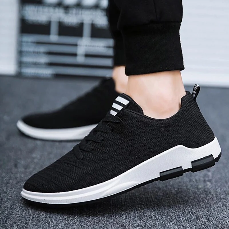 Ariari 2019 Spring Men's Casual Shoes Breathable Mesh Mens Sneakers Lace-up Men's shoes Flat shoes for men Ariari 2019 Spring Men's Casual Shoes Breathable Mesh Mens Sneakers Lace-up Men's shoes Flat shoes for men