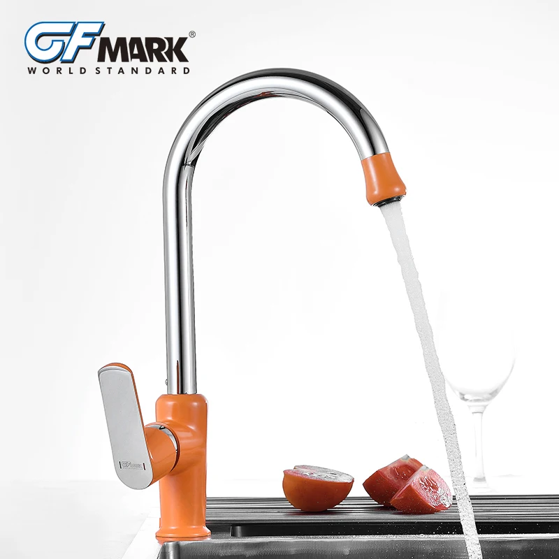 GFmark современный кухонный кран цветная аэрозольная краска Torneira краны