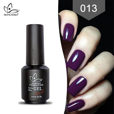 Francheska color01-36 Гель-лак для ногтей замачиваемый Гель-лак для ногтей unha nail art gellak nagels spulletjes lakiery hybrydowe лак - Цвет: Francheska 013