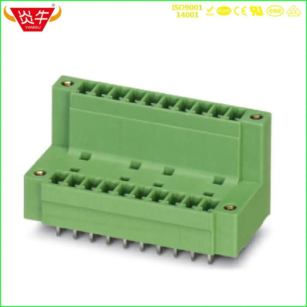 KF2EDGVTM 3.81 2P ~ 12P PCB PLUG-IN TEMINAL BLOCKS 15EDGVTM 3.81mm 4PIN 24PIN MCDV 1 5/ 2-GF-3 81 1830253 PHOENIX CONTACT KEFA |