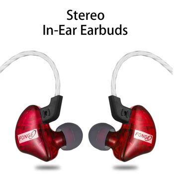 

New Coming Waterproof Stereo Bass Transparent headsets In-Ear Earphone Sport Running Earbuds Headset With Mic Handsfree