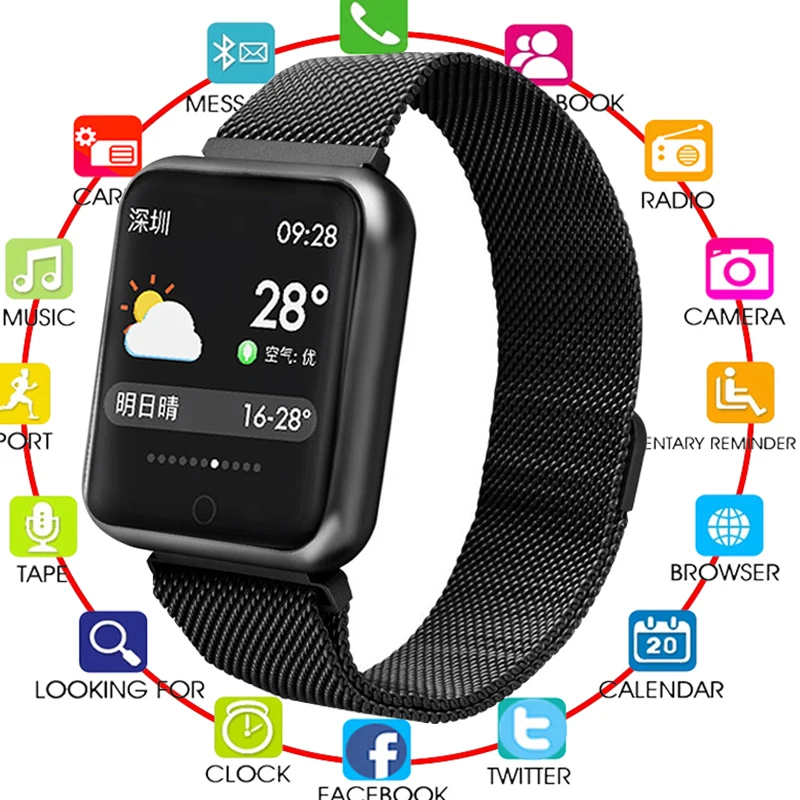 p68 smart watch