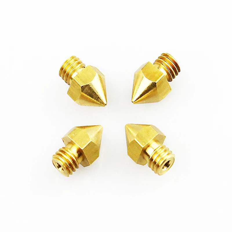 Anet 5 шт. 0 2 3 4 мм 3D сопла для принтера a6 a8 MK8 детали аксессуары экструдер hotend reprap