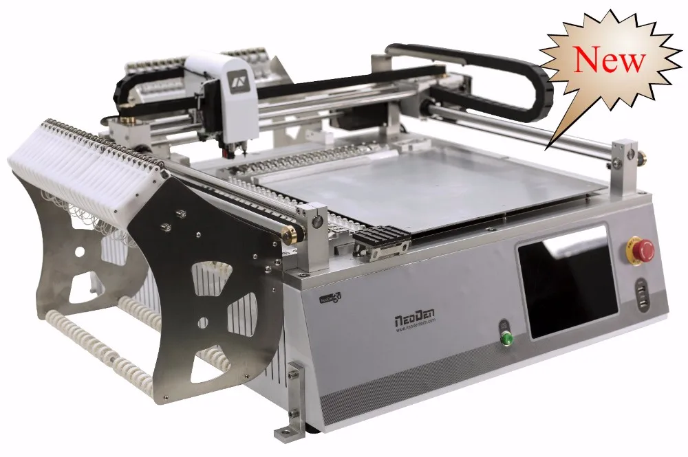 NeoDen Tech Easy Use Automatic PCB Printing with 2 Cameras 44 Feeders