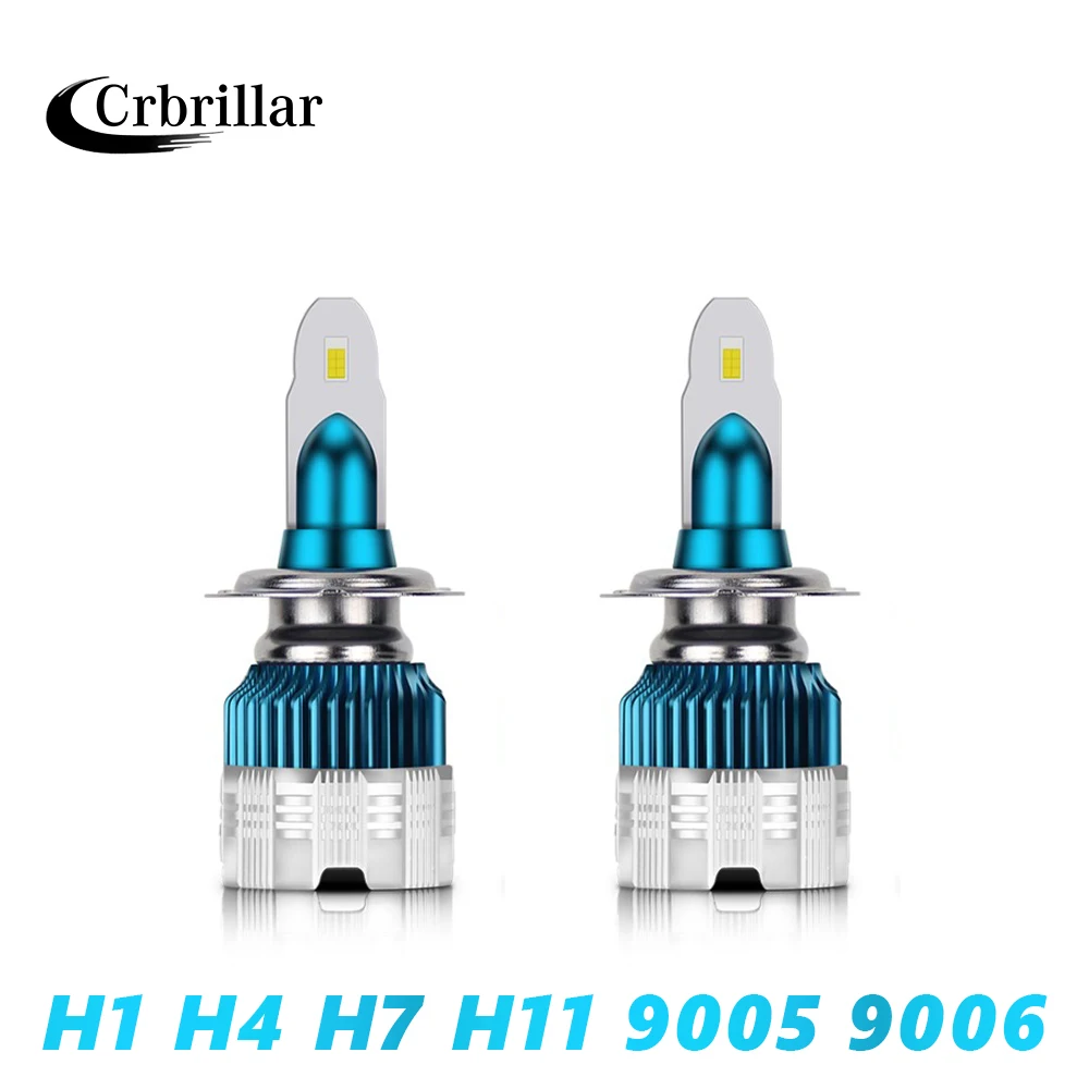 Crbrillar 2019 Новое поступление мини-размер 100 Вт 12000LM автомобильные фары H7
