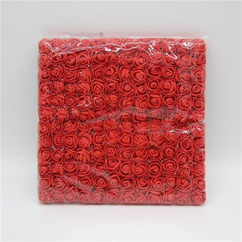 1 Pack 144 лепестки 2 см в диаметре цветы из материала pe поддельные сухие розы DIY Flowe украшения свадьба отмечание праздника День Святого Валентина гирлянда - Цвет: 1 Pack