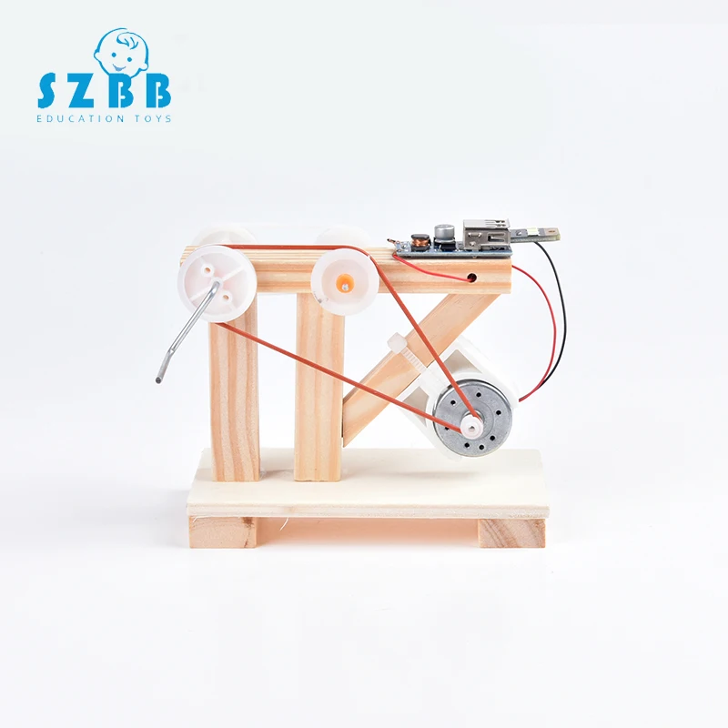 

SZ STEAM Model Toy Diy Hand Crank Generator Developing Intelligent STEM Toy Science Electric Toy Birthday Gift SZ3231