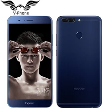Оригинальный Huawei Honor V9 4 г LTE мобильный телефон 5.7 “4/6 ГБ Оперативная память 64 ГБ Встроенная память Kirin960 Восьмиядерный 2560×1440 P двойной 12MP Камера смартфон