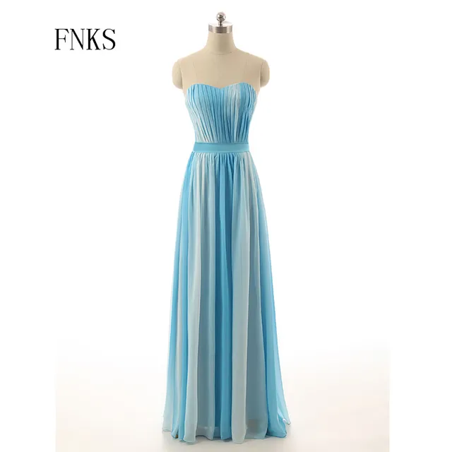 Ombre Color Bridesmaid Dresses