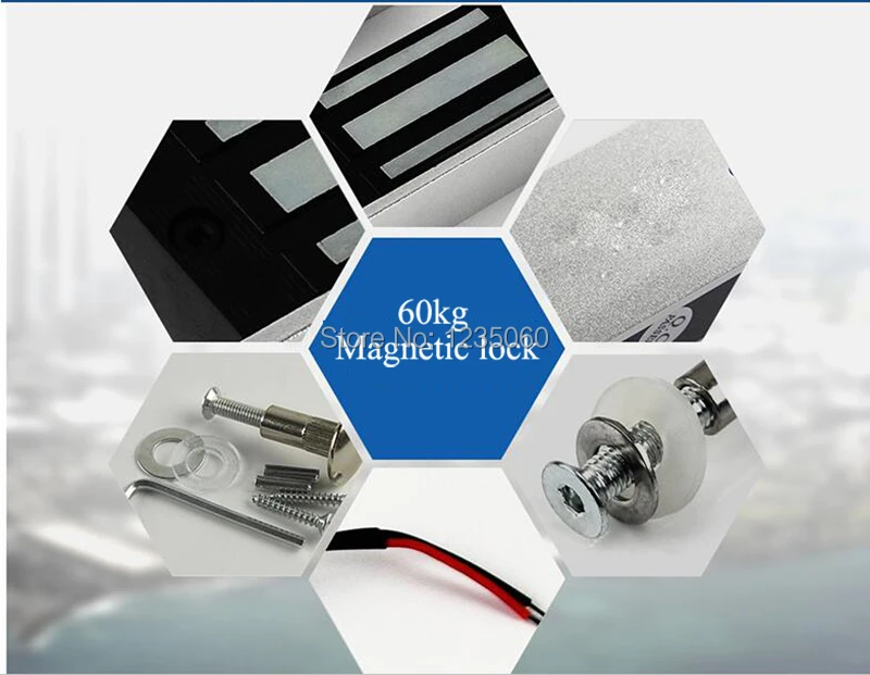 ELectronic-Door-Lock-Mini-Magnetic-Locks-60KG-DC-12V-24V-100LBS-EM-Lock-Access-Control-Electromagnetic
