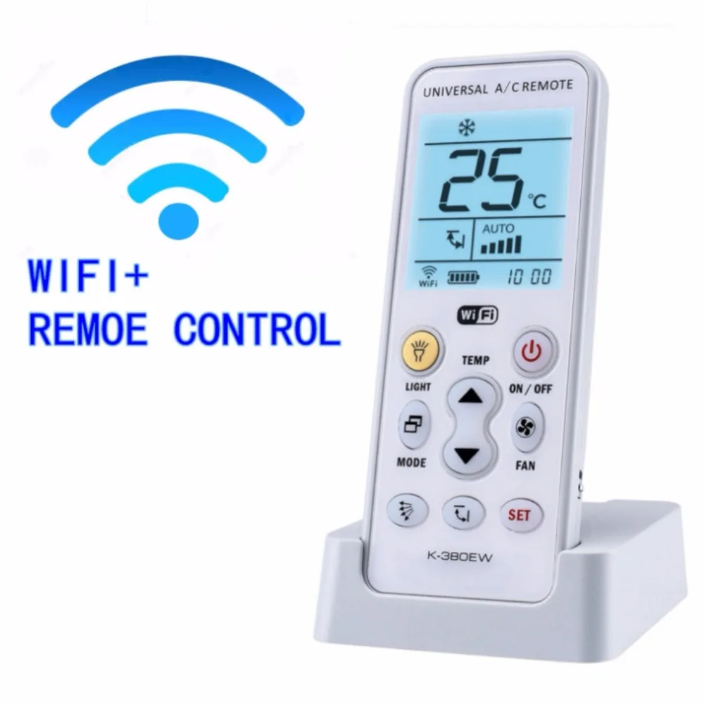 

Universal WiFi Smart A/C Remote Control Controller LCD Air Conditioner 5V EU Plug for Air Conditioner
