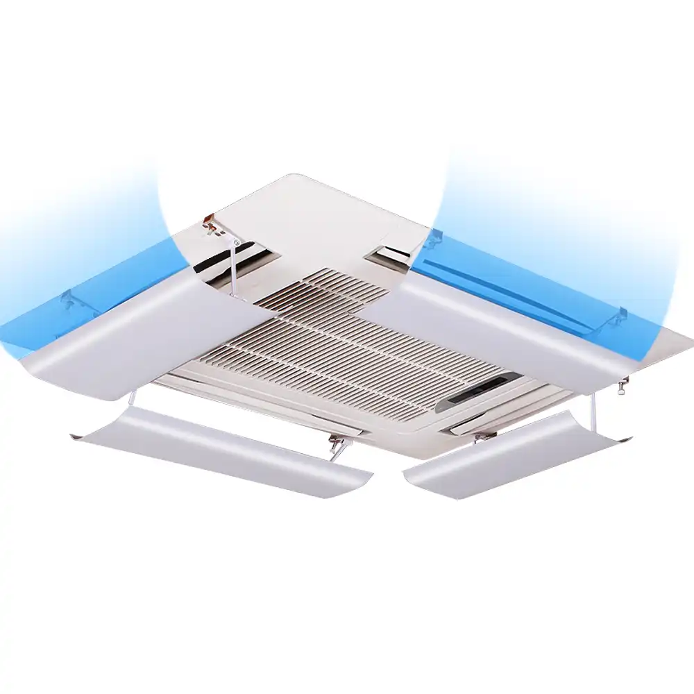 Air Deflector Adjustable Reusable Air Deflector for Ceiling Vents Home