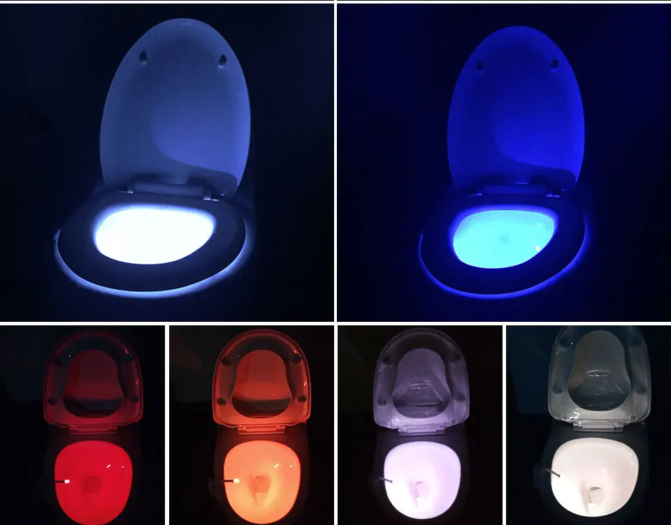 USB Rechargeable Backlight For Toilet Bowl  (3)