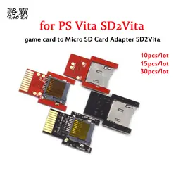 10/30 шт. карточная игра в Micro SD TF карты передачи адаптер для PSVita SD2Vita 1000 2000 профессиональный игры аксессуары Замена