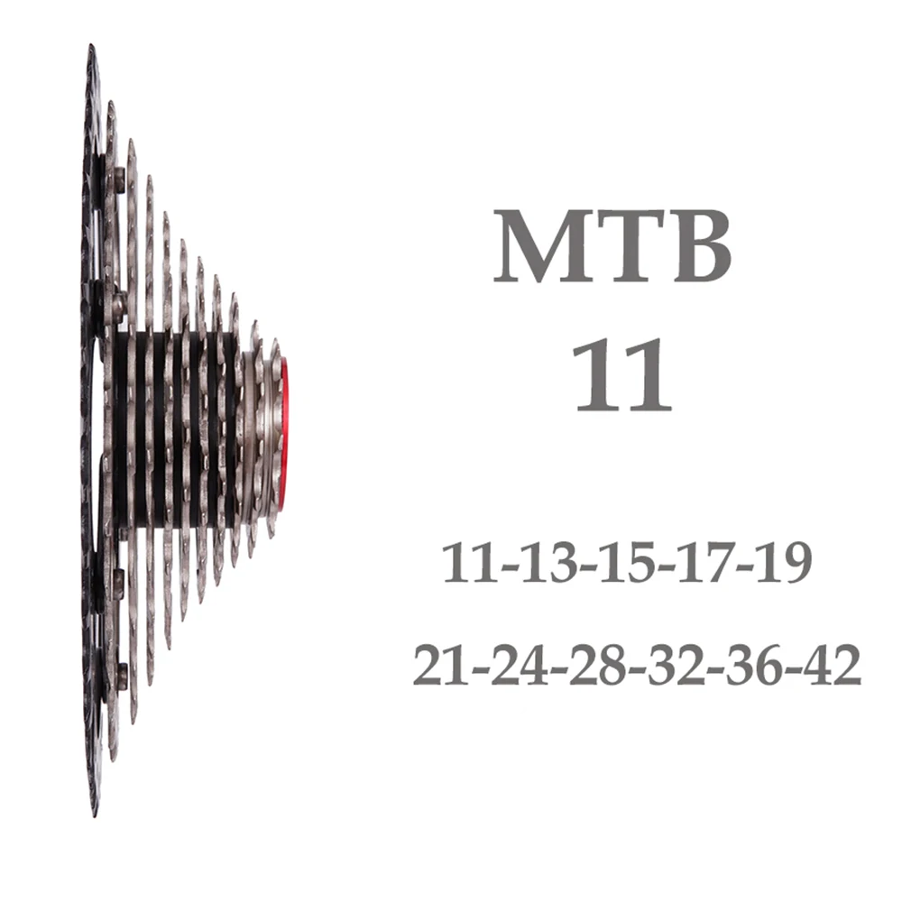 ZTTO MTB 11 скоростная кассета широкое соотношение 11-40t 11-42t велосипедная Звездочка свободного хода совместима с SH HG системой
