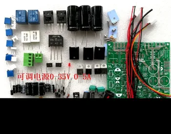 

Adjustable power-supply 0-35V 0-5A maintenance experiment constant voltage constant current power-supply parts pack