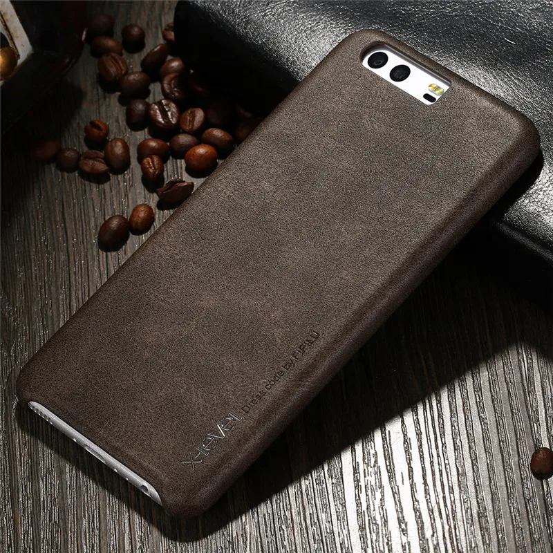 VINTAGE PU LEATHER PHONE BACK COVER CASE FOR HUAWEI P10 P10 PLUS(33)