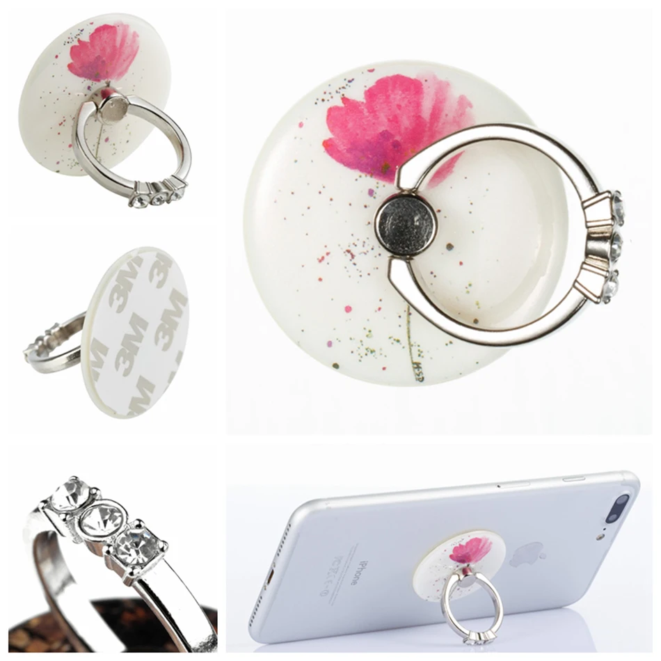 Finger Ring Mobile Phone 360 Rotate Bracket For iPhone X 9 8 7 6 6S Plus 5S For Samsung Huawei Universal Smart Phone Buckle