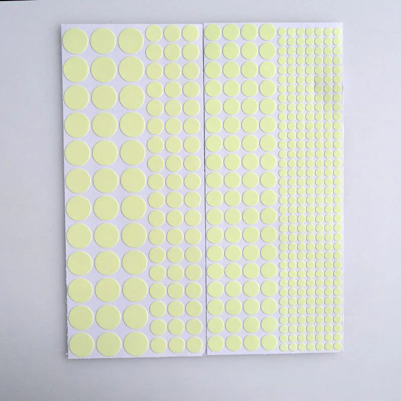 400pcs Glow In The Dark Star Round Dot Wall Stickers Luminous Home Kids Room Decor Cartoon DIY Switch Sticker Wall Stickers
