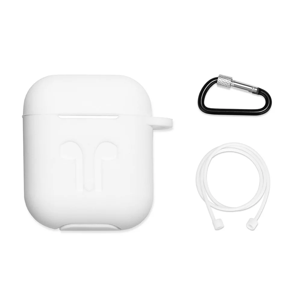 Силиконовый чехол Smochm для Airpods противоударный Bluetooth беспроводной защита