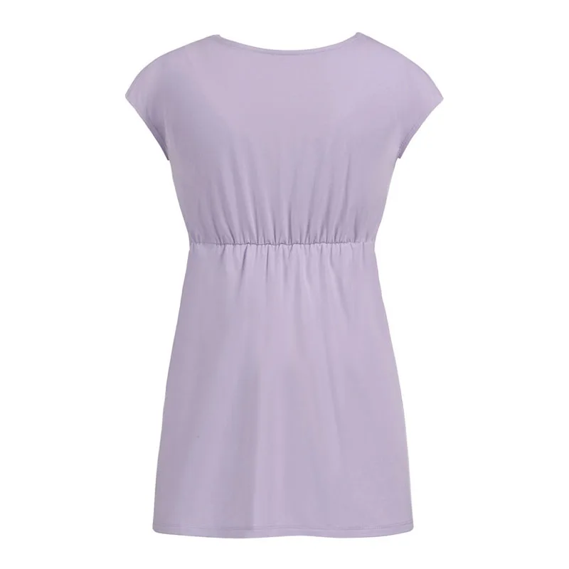 Pregnancy Nursing Tops Short Sleeve Maternity Breastfeeding Tees Feeding T-shirts Clothes For Pregnant Women Maternity Clothing
