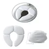 1Pc White Portable Folding Child Baby Toilet Seat Soft Potty Chair Pad Cushion Training 1