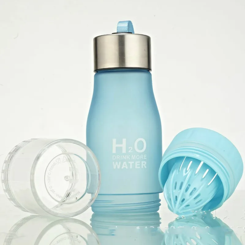 Кемпинг красочные здоровья воды Infuser лимонный сок бутылка шейкер матовые