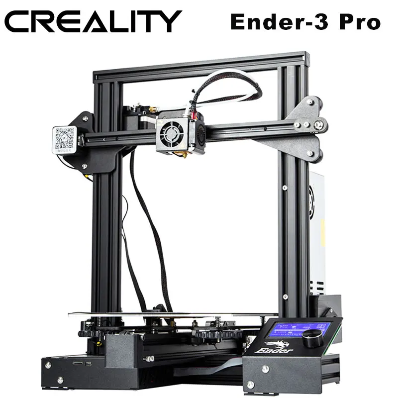 

Creality 3D Ender-3 PRO 3D Printer Upgraded Cmagnet Build Plate Resume Power Failure Printing DIY KIT MeanWell Power Supply