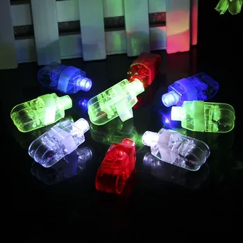 

500pcs Free Shipping LED Finger Light Laser Finger Beams Balks Ring Torch For Party Wedding Celebrations