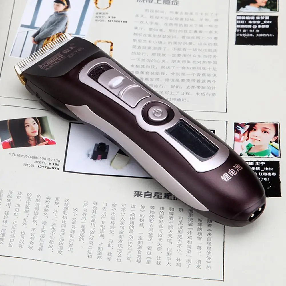 

Professional Electric Powerful Motor Low Noise Hair Clipper Razor Child Baby Men Waterproof Cutting Machine Shaver Hair Haircut