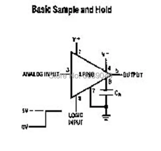 LF398N IC Sample-and-Hold Circuits