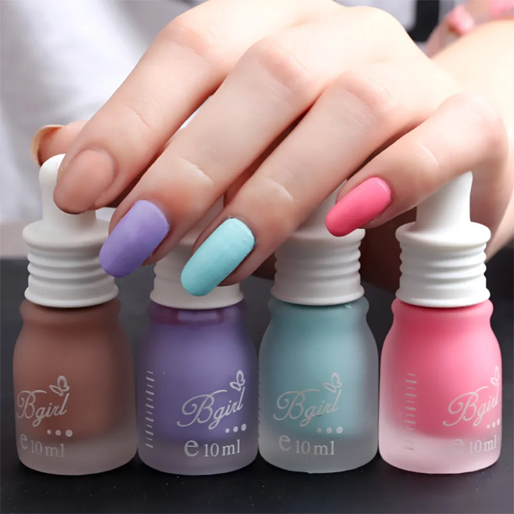 Fashion Nail Polish Quick Dry Oil Art Woman Beauty Varnish Fashion Nail Polish Quick Dry Oil Art Woman Beauty Varnish Healthy Red Black Yellow Pink White 1 Pcs 10ml 30colors In From Health